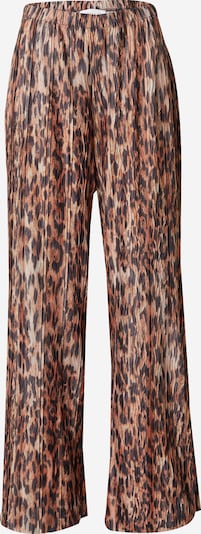 TOPSHOP Trousers in Chestnut brown / Brocade / Black, Item view