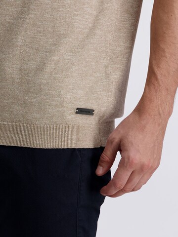 PIERRE CARDIN Poloshirt in Beige
