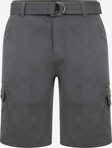 Threadbare Regular Cargo Pants 'Propane' in Grey: front