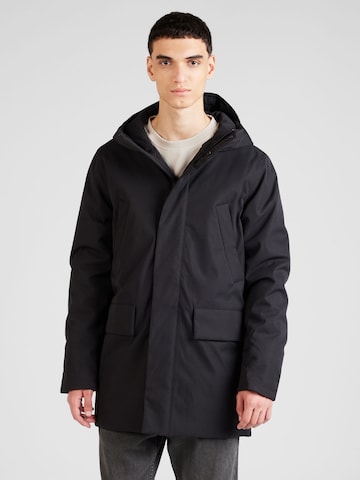 elvine Between-seasons parka 'Lucius' in Black: front