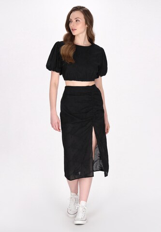 DreiMaster Maritim Blouse in Black