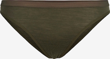 ICEBREAKERSportske gaće 'Siren' - zelena boja: prednji dio