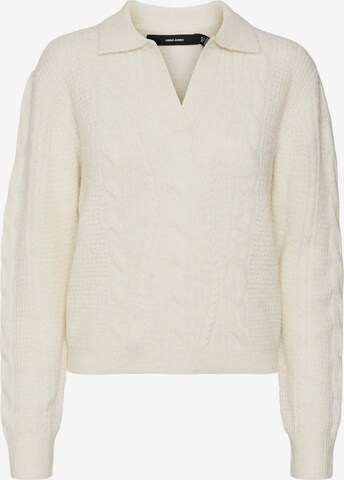 Pull-over 'MILENA' VERO MODA en beige : devant