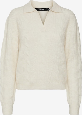 VERO MODA Sweater 'MILENA' in Beige: front