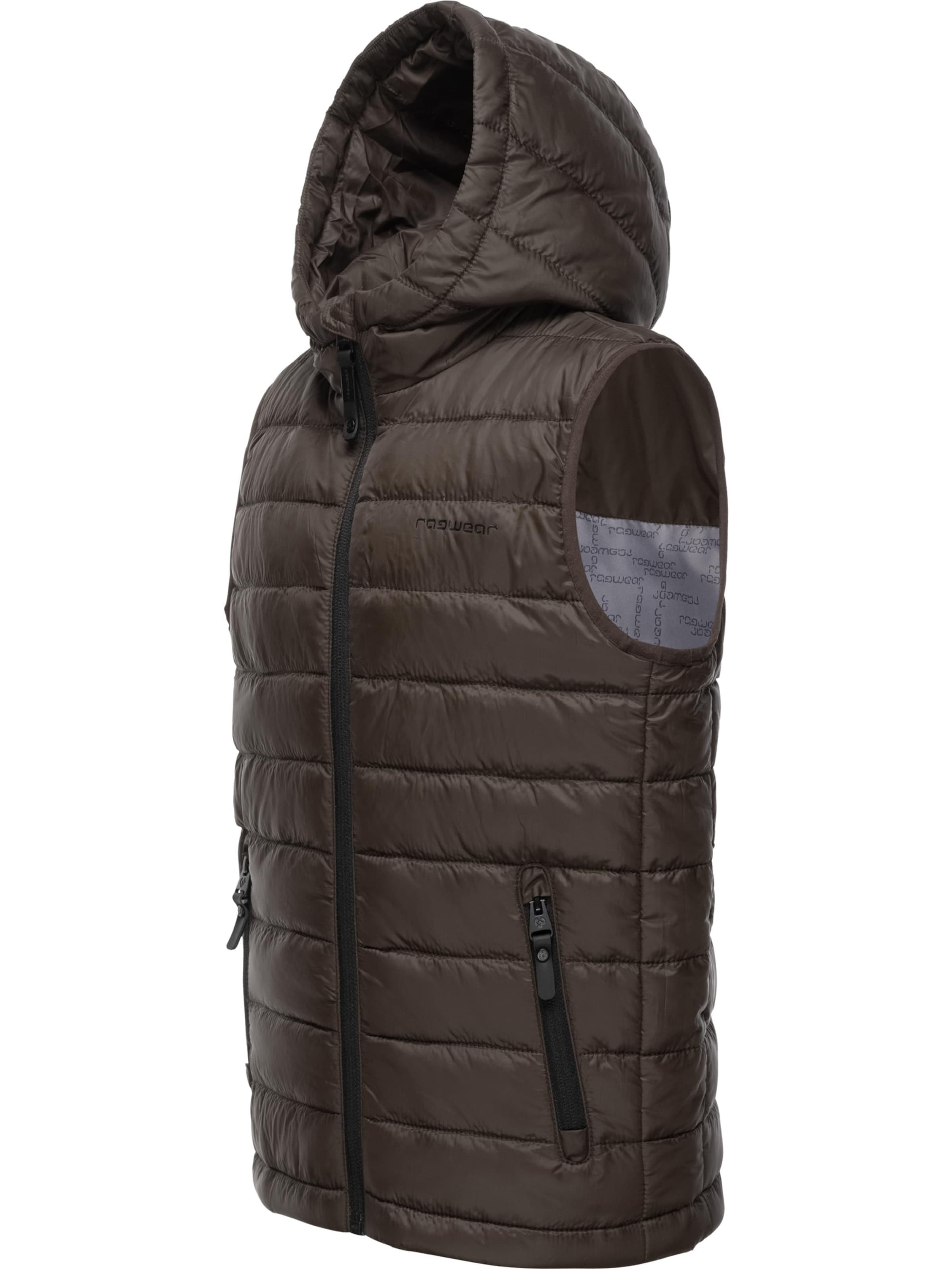 Ragwear Weste 'Semmy' in Braun