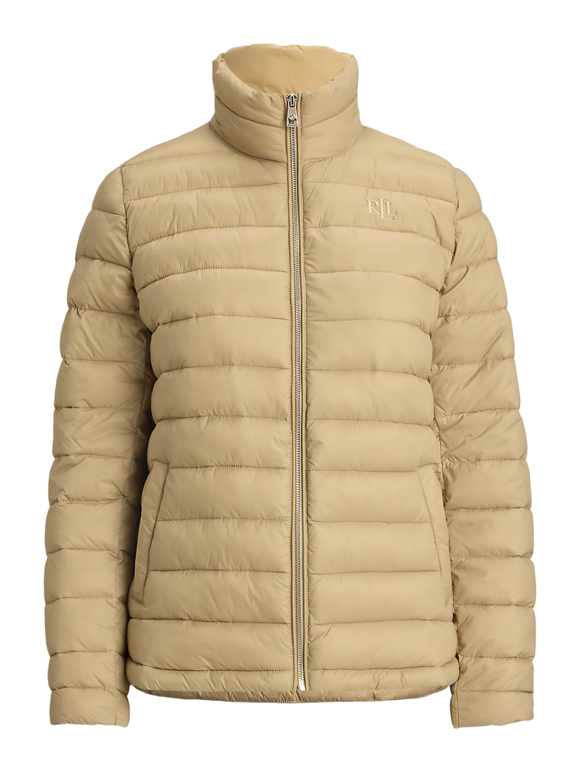 Lauren Ralph Lauren Přechodná bunda – béžová: přední strana