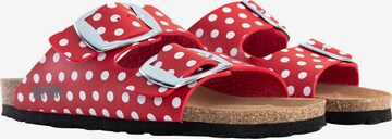 Bayton Pantolette  'Alicante' in Rot