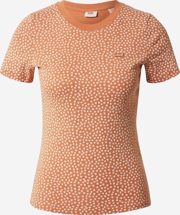 LEVI'S - Camiseta en marrón: frente