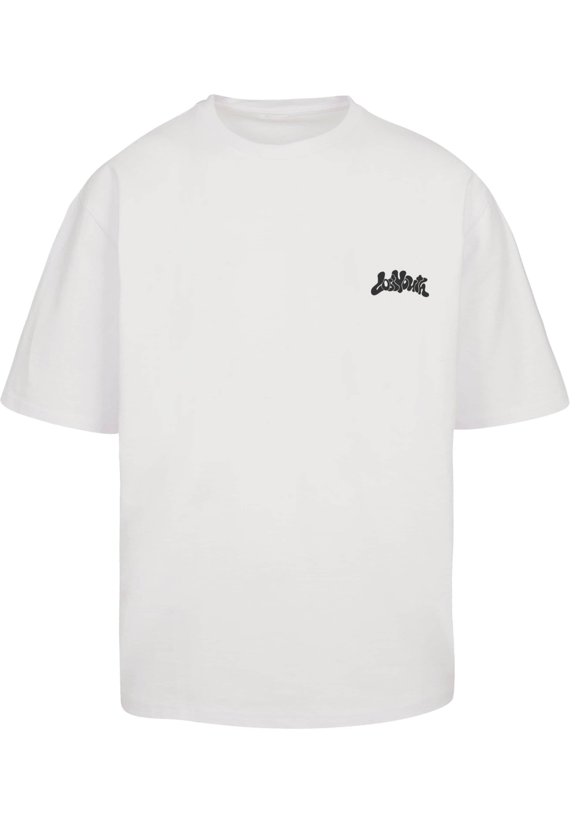 Maglietta 'Oasis' di Lost Youth in bianco: frontale
