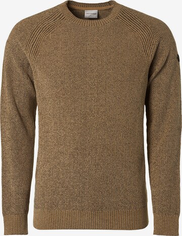 Pull-over No Excess en marron : devant