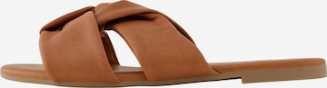 PIECES Mules 'Viki' in Brown: front