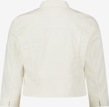 Veste mi-saison Betty & Co en blanc