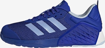 ADIDAS PERFORMANCE Athletic Shoes 'Dropset 3' in Blue: front