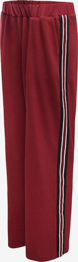 Only Maternity Hlače 'OLMWARM' u boja vina / crna / bijela, Pregled proizvoda