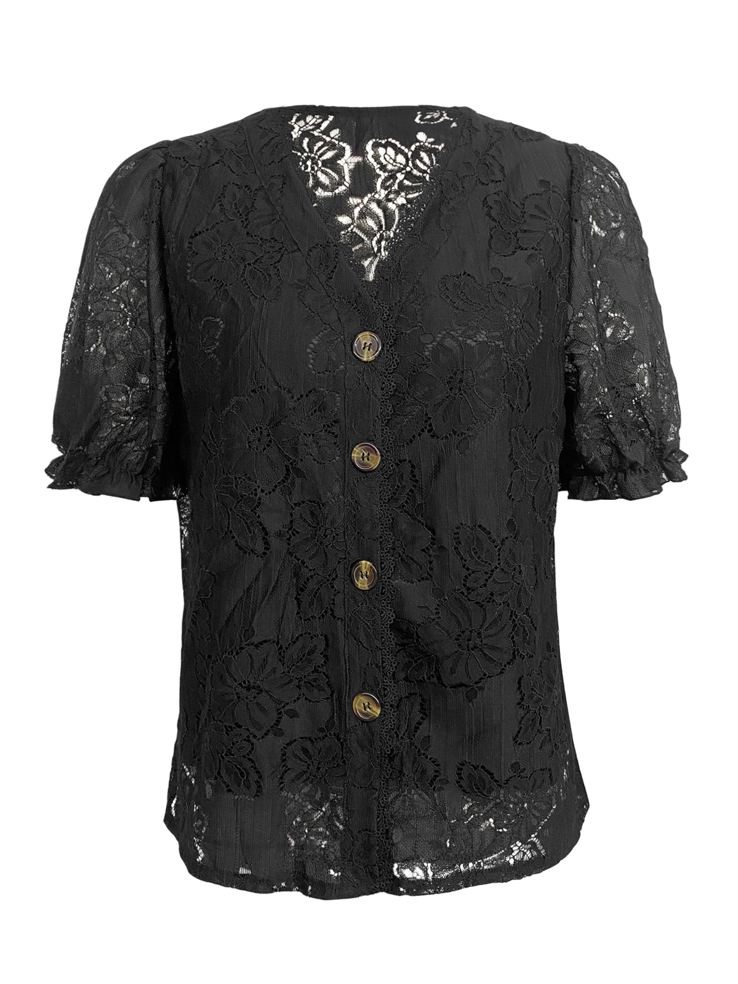 MEETWEE Top in Black: front