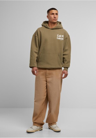 MARKET Sweatshirt 'Call My Lawyer' in Brown