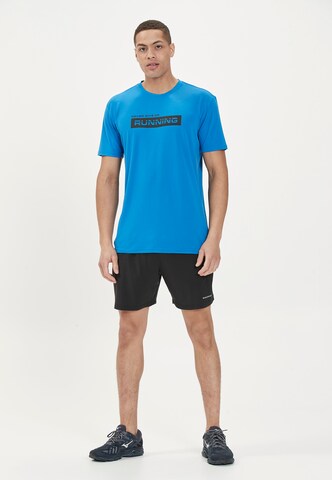 ENDURANCE Performance Shirt 'CARBONT M S/S Tee' in Blue