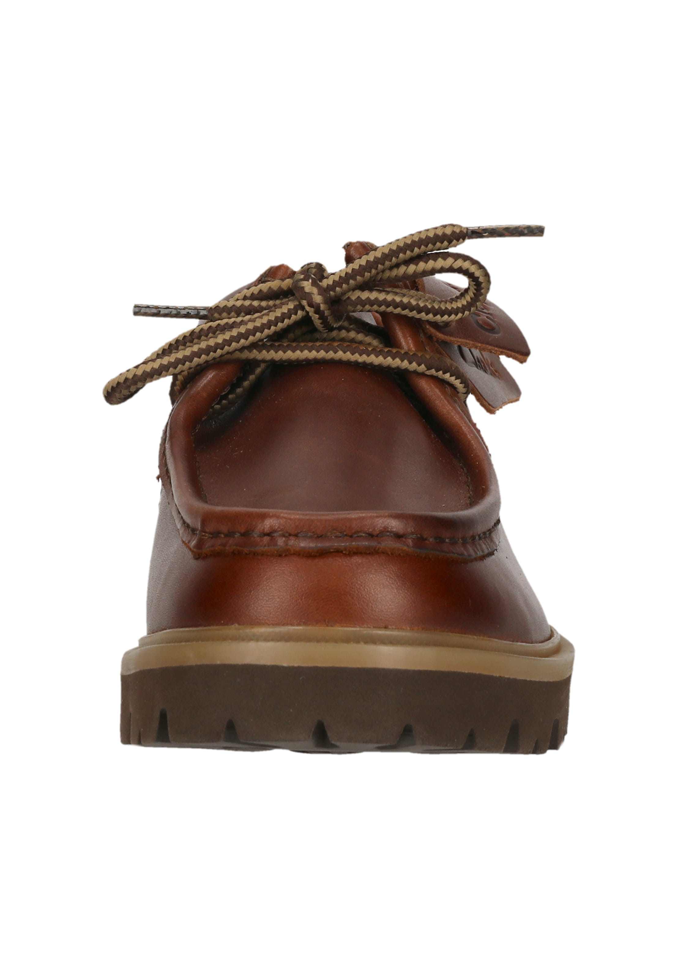 CLARKS Veterschoen 'Cleyhill Seam' in Bruin