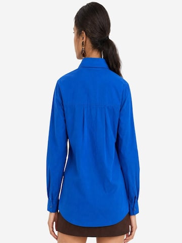 MixRay Blouse 'Hemden' in Blauw