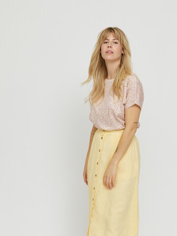 mazine Skirt ' Lorette ' in Yellow