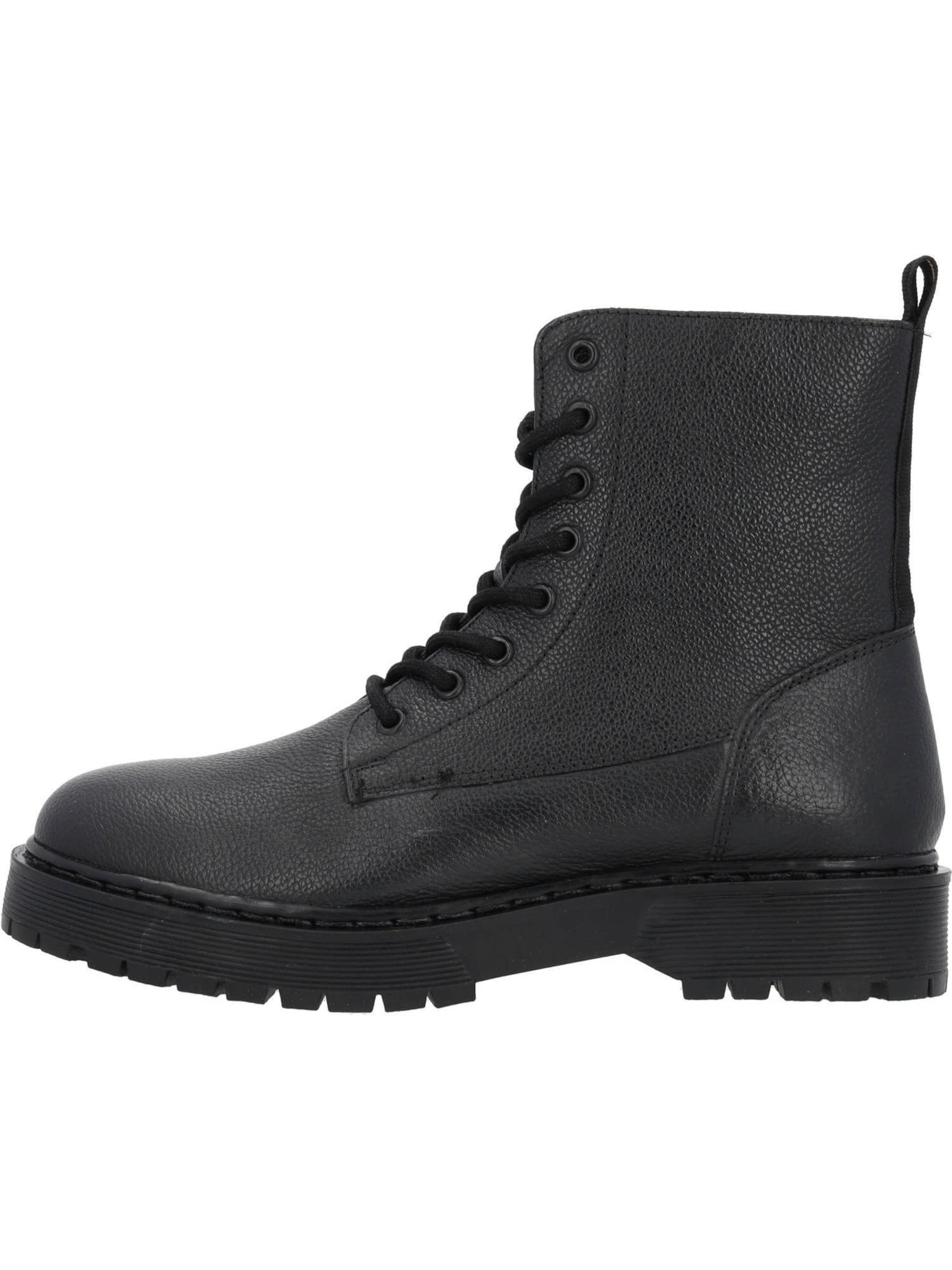Bottines à lacets 'Balenas' Palado en noir