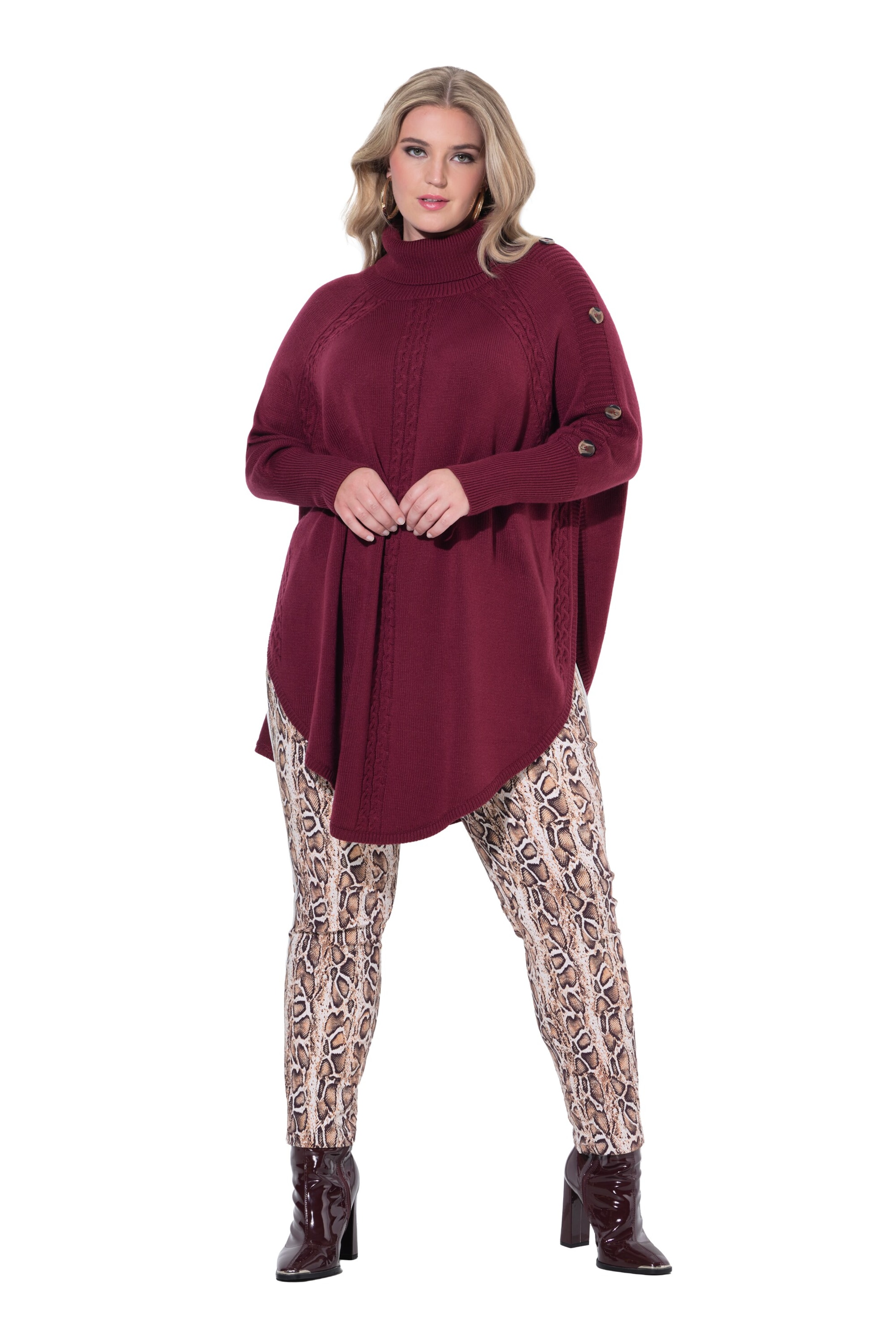 Pull-over MIAMODA en rouge : devant