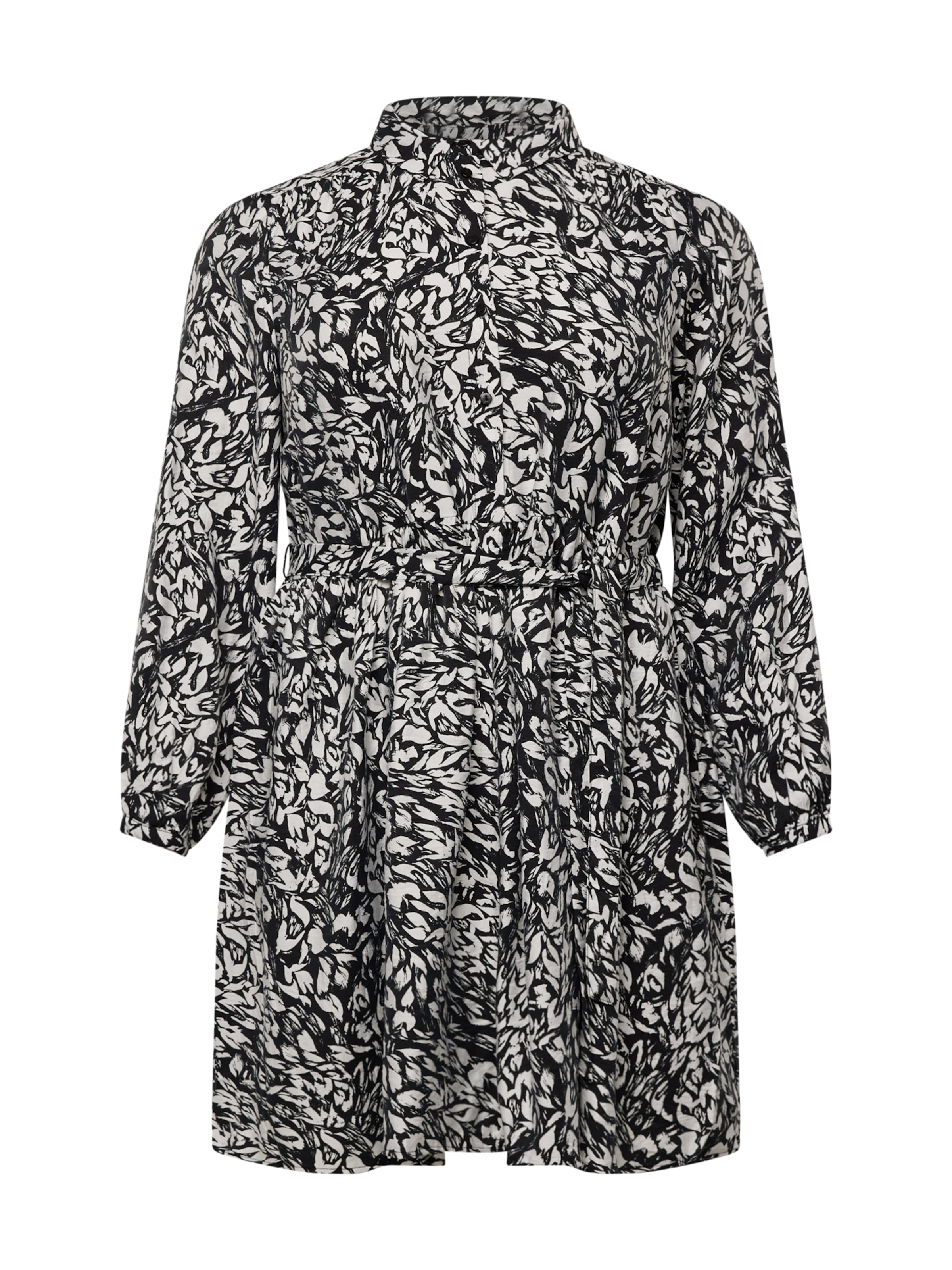 Robe-chemise 'DEBBYANA' Vero Moda Curve en noir : devant