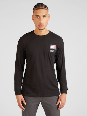 Tommy Jeans Shirt in Black: front