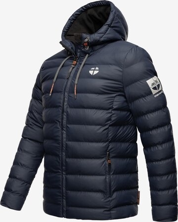 STONE HARBOUR Winterjacke 'Zaharoo' in Blau