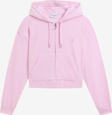 Juicy Couture Sweatjacke 'Iccle' in Pink: Vorderseite