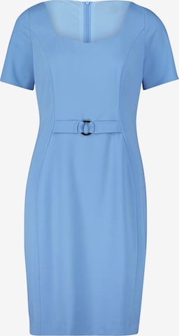 Robe fourreau Vera Mont en bleu : devant