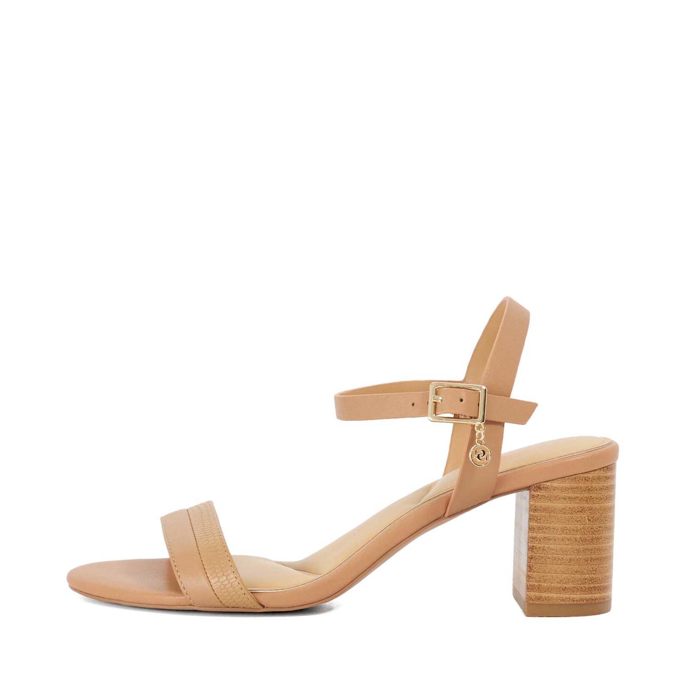 Dune LONDON Sandale 'Jaycie' in Braun