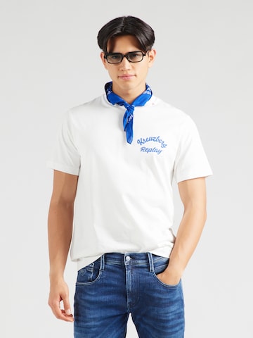 REPLAY Bluser & t-shirts i hvid: forside