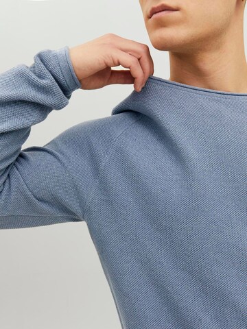 JACK & JONES Pullover in Blau