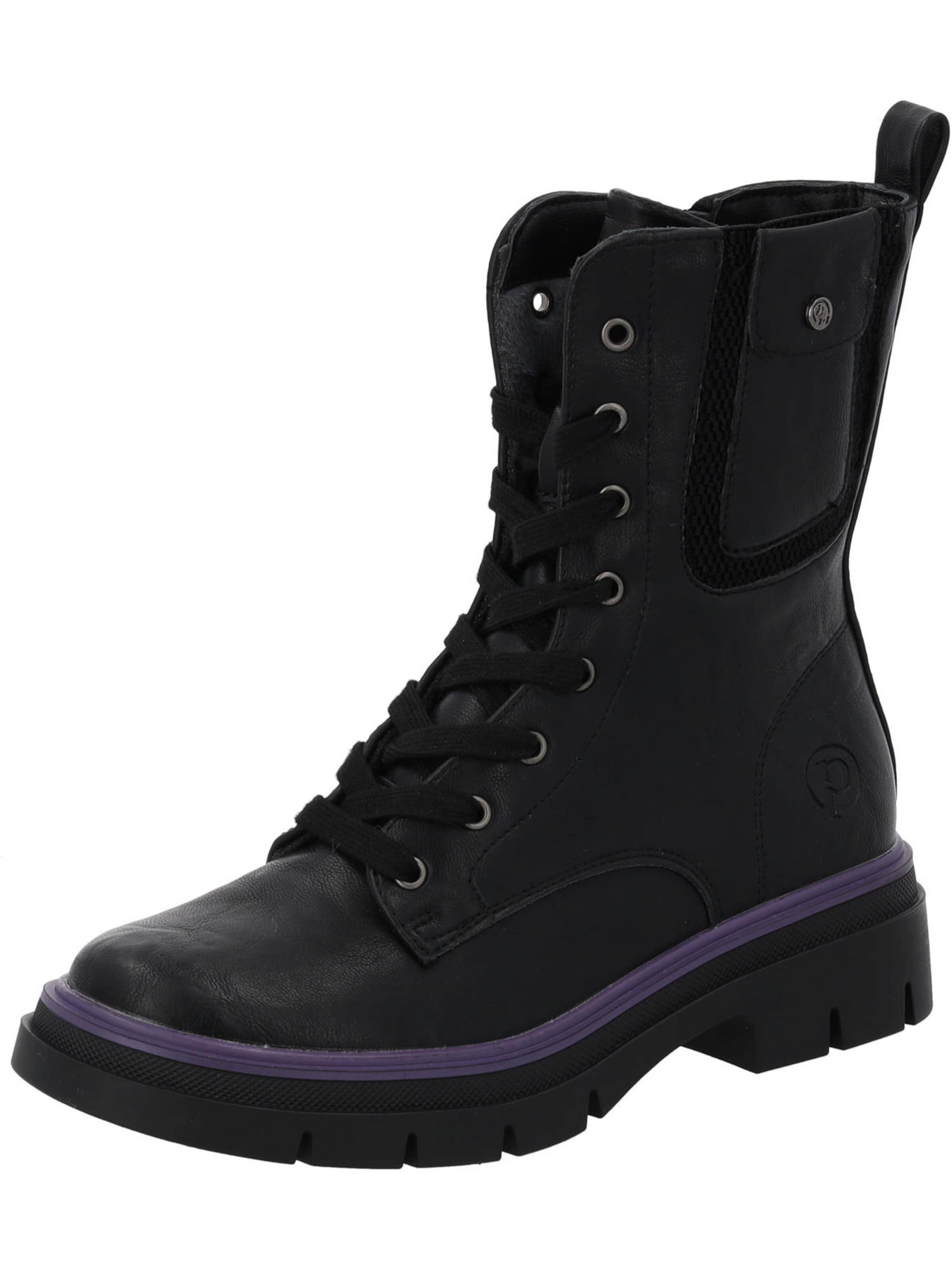 Palado by Sila Sahin Boots 'Jazzly'‌ in Schwarz: Vorderseite
