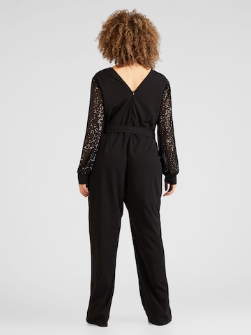 Vero Moda Curve Jumpsuit 'CHARLOTTE' in Schwarz