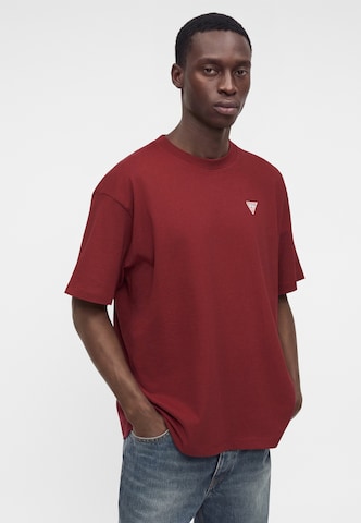 GUESS JEANS - Camiseta en rojo