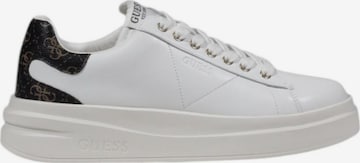 Baskets basses 'Elbina' GUESS en blanc : devant