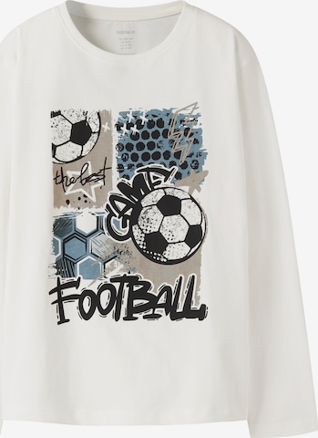 NAME IT Shirt 'NKMVICTOR' in White: front