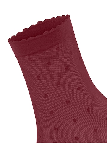 FALKE Socken 'Dot'‌ in Rot