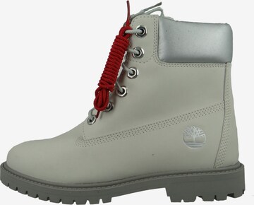 TIMBERLAND Lace-Up Ankle Boots in White