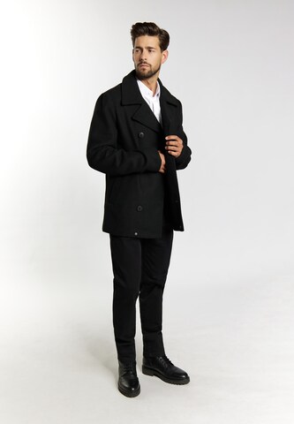 DreiMaster Klassik Between-Seasons Coat in Black