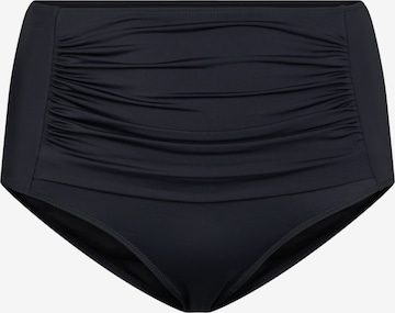 Swim by Zizzi Bikini Bottoms 'SBASIC' in Black: front