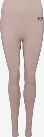 Superdry Skinny Leggings in Pink: predná strana