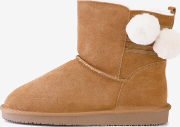 Gooce Snow Boots 'Joaquin' in Brown: front