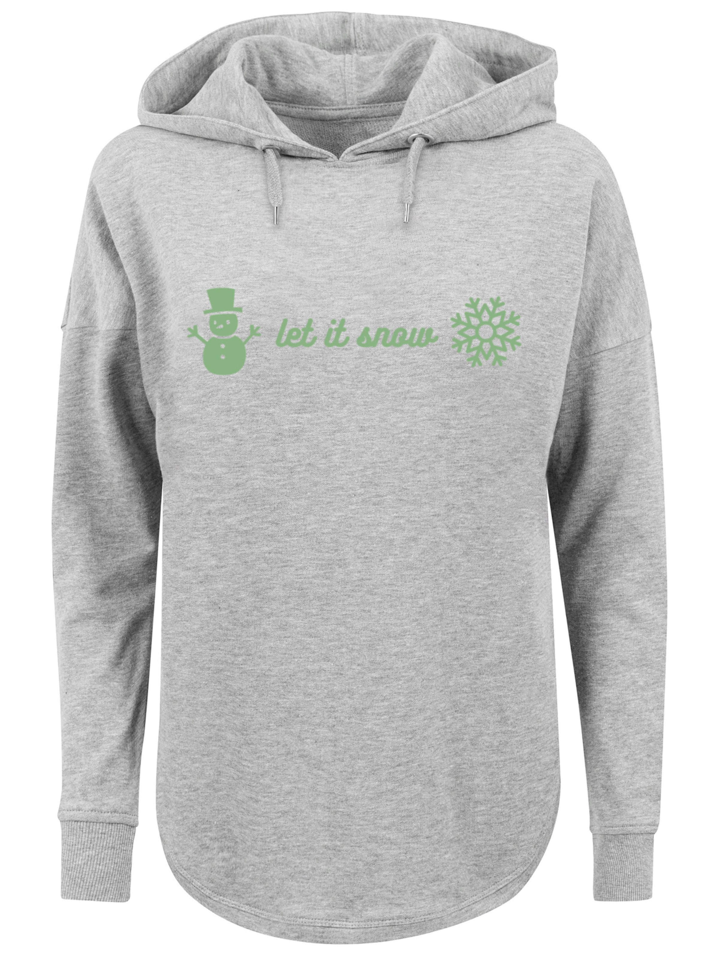 Sweat-shirt F4NT4STIC en gris : devant