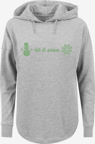 Sweat-shirt F4NT4STIC en gris : devant