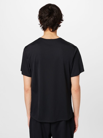 NIKE Functioneel shirt 'Miler' in Zwart