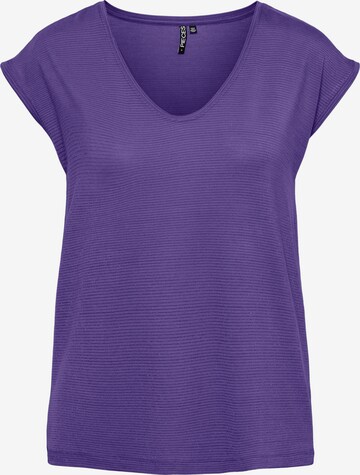 PIECES Shirt 'Billo' in Purple: front