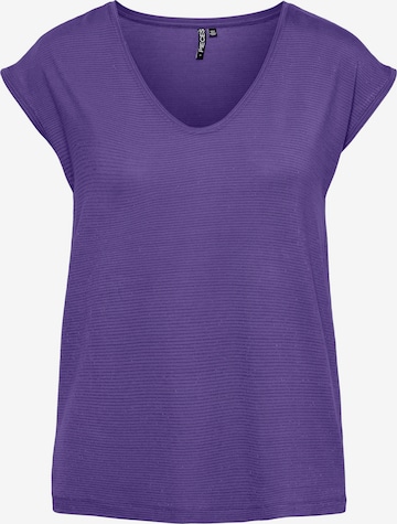 T-shirt 'Billo' PIECES en violet : devant